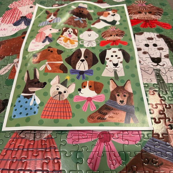 Puzzlefolk I Woof You 500 piece puzzle. All pieces are there.Excellent condition - Picture 1 of 5